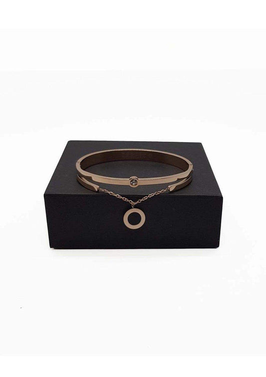"Jericho Charm" – Roségoldenes Armband für Damen